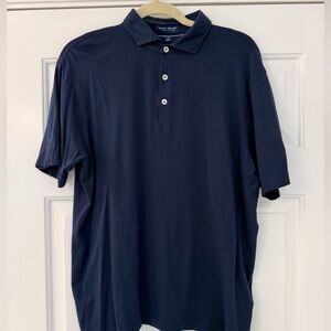 Peter Millar Navy Blue Polo Shirt